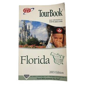 AAA TourBook Florida 2003 Edition with Walt Disney World Resort Ads